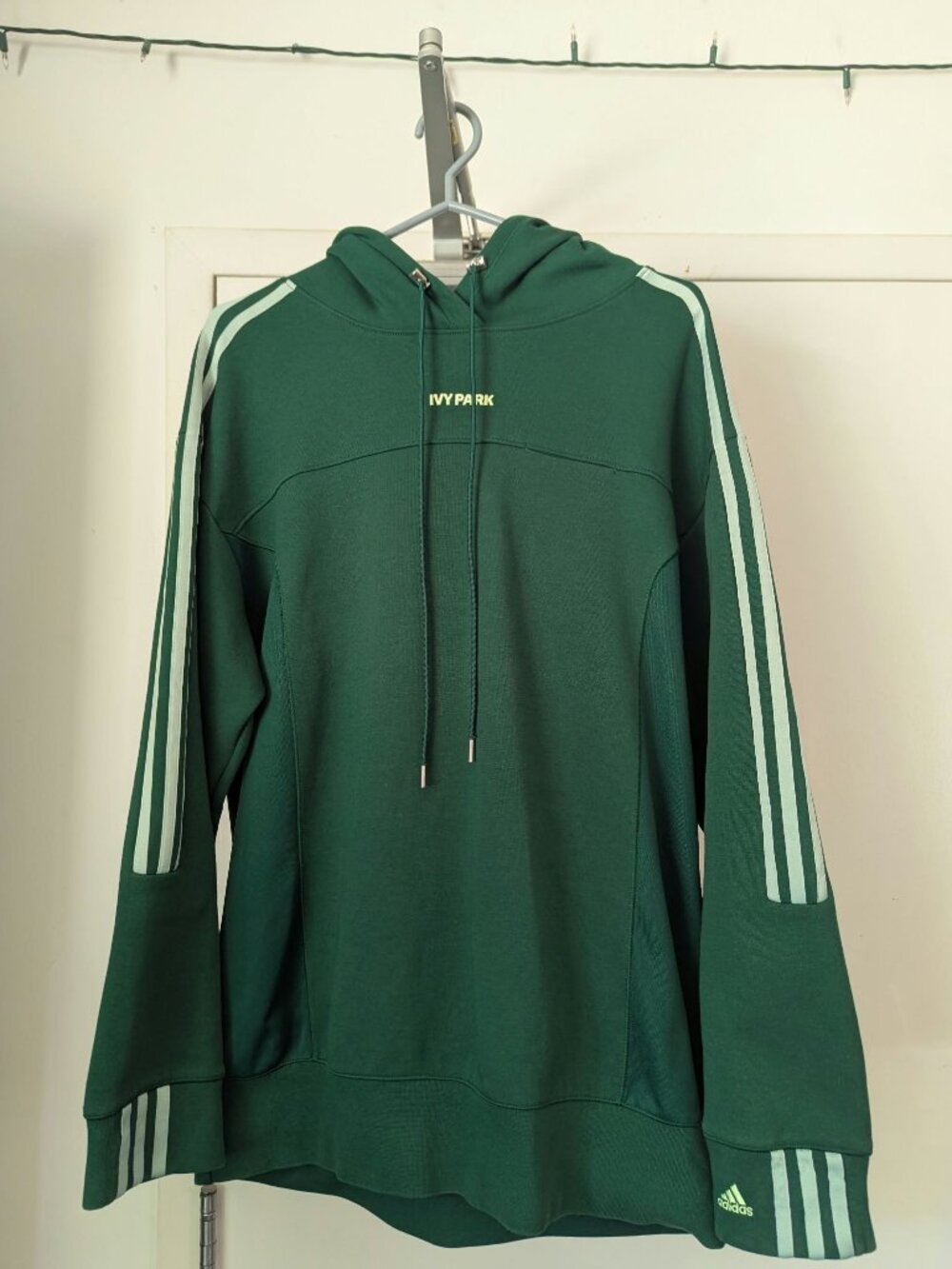 Ivy Park X Adidas Green Hoodie